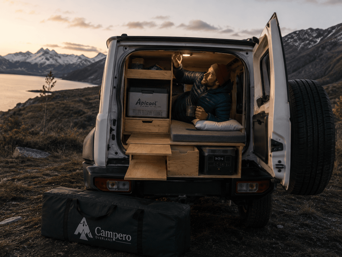 Campero Jimny 3p - Cama 1 plaza