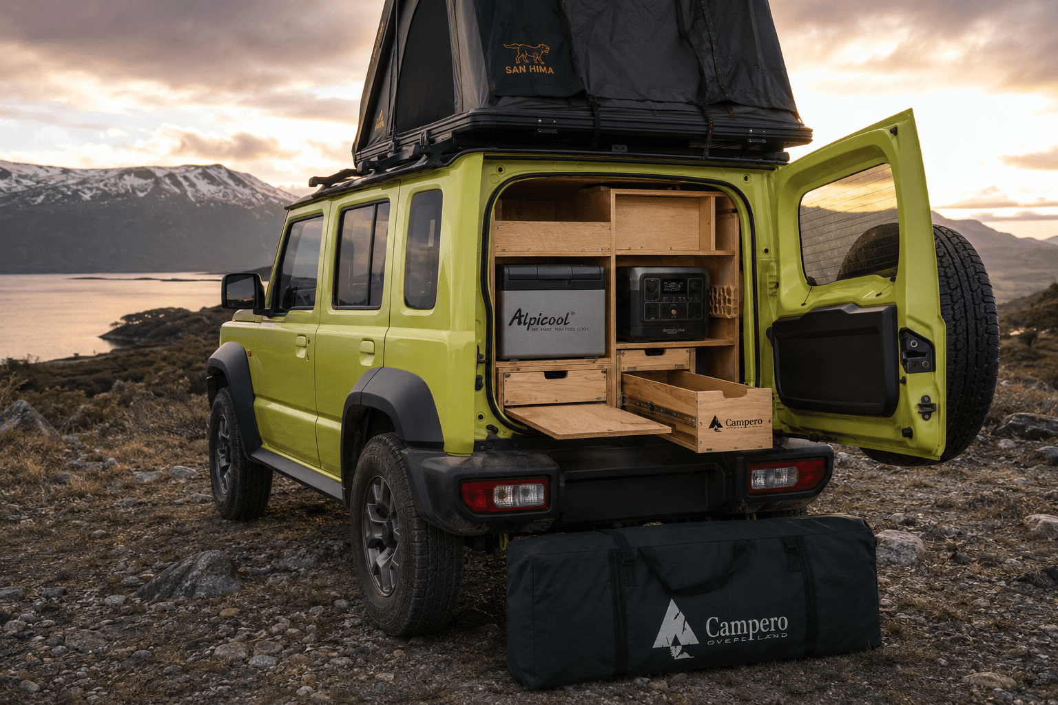Campero Jimny 5p - Organizador
